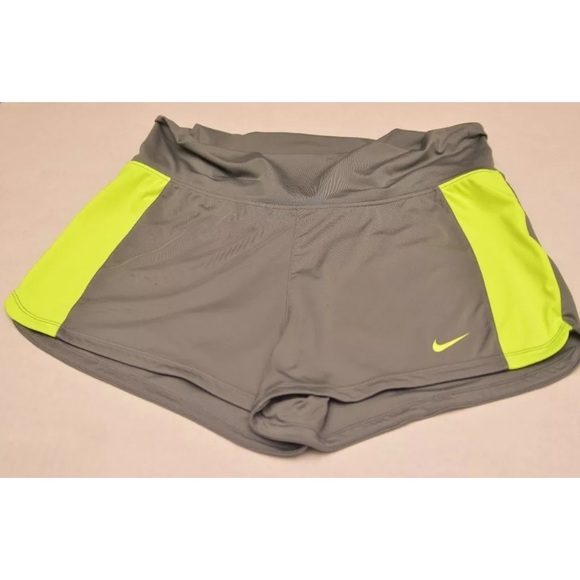 lime nike shorts